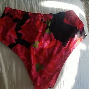Rose color bikini bottom